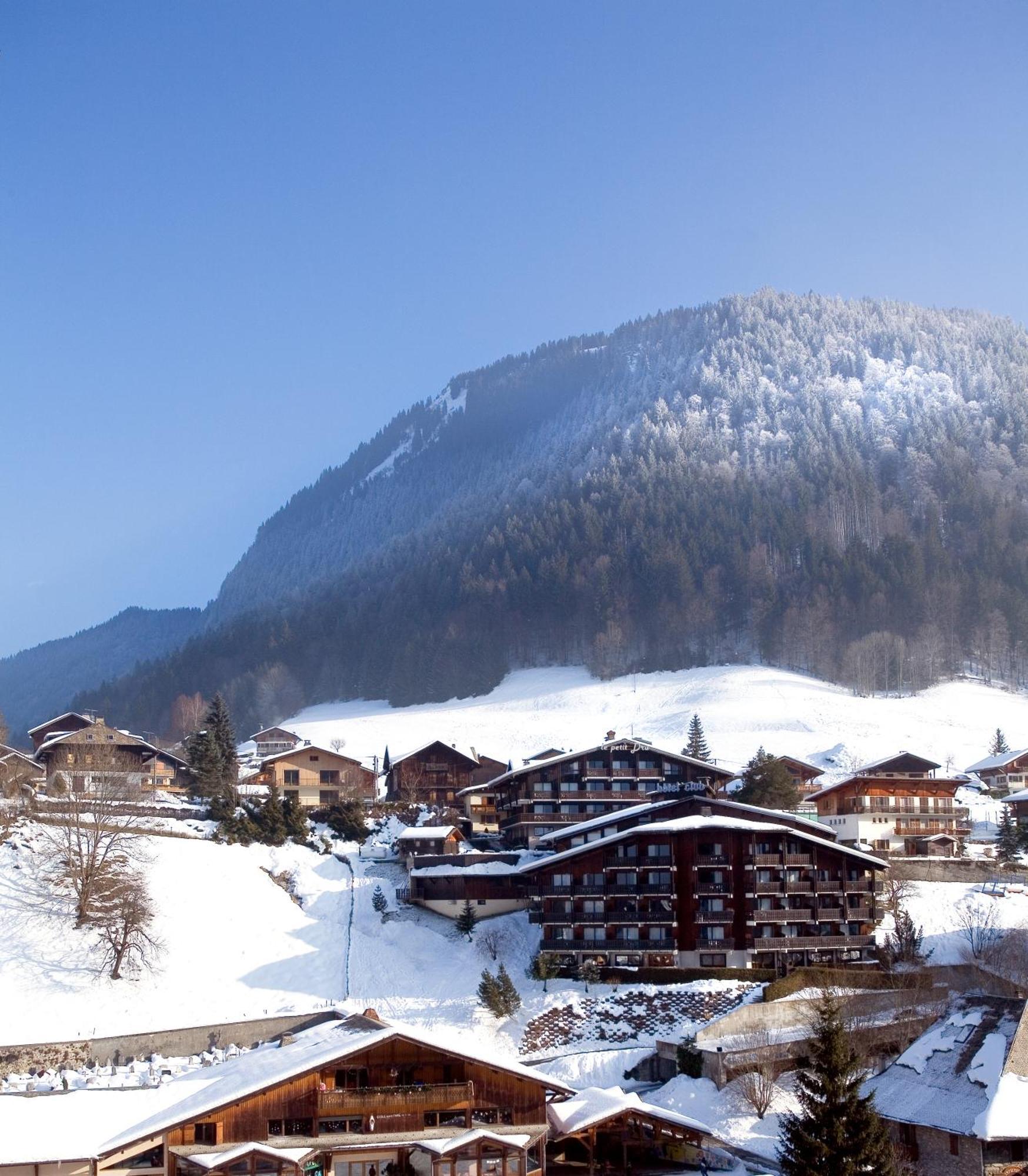 Hotel Le Petit Dru Морзин Экстерьер фото